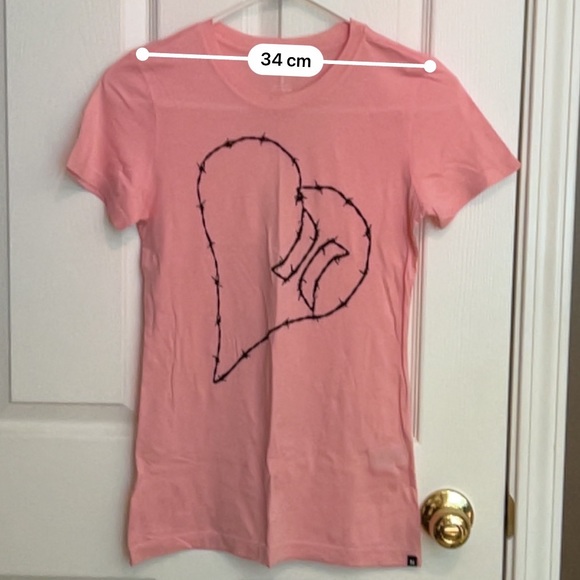 Hurley Summer Tee in Pink Size S - Picture 5 of 6